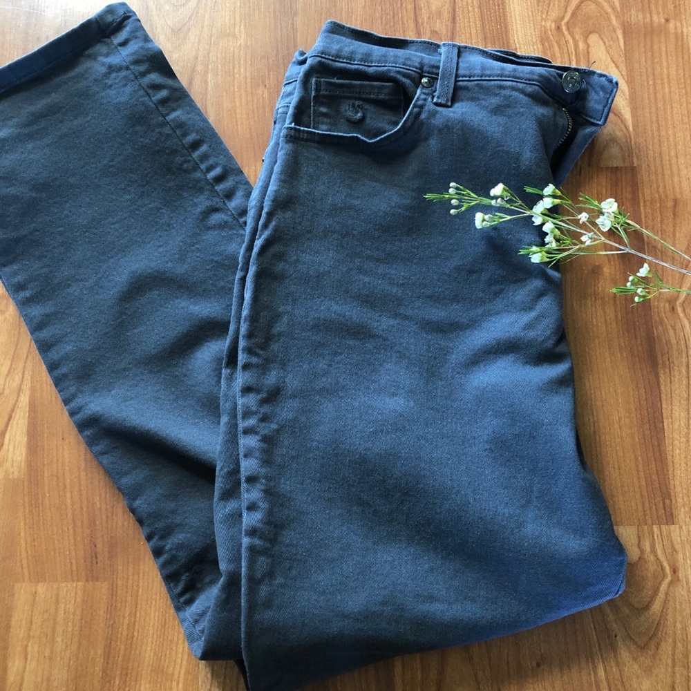 Grey Gloria Vanderbilt Amanda Sz12 stretch jeans